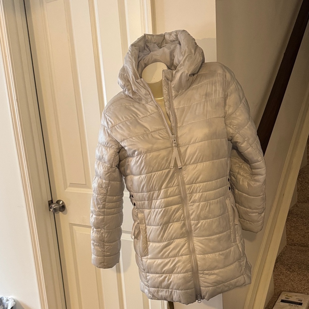 Swiss Tech Women's Metallic Puffer Jacket